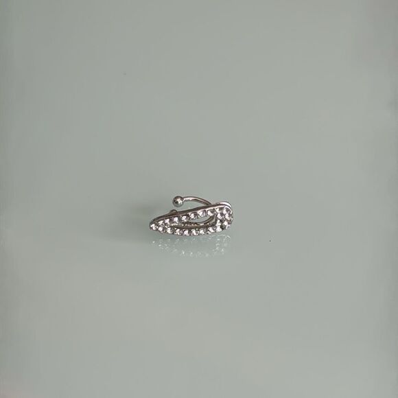 Elegant Silver cuff A1402 - Picture 4 of 5